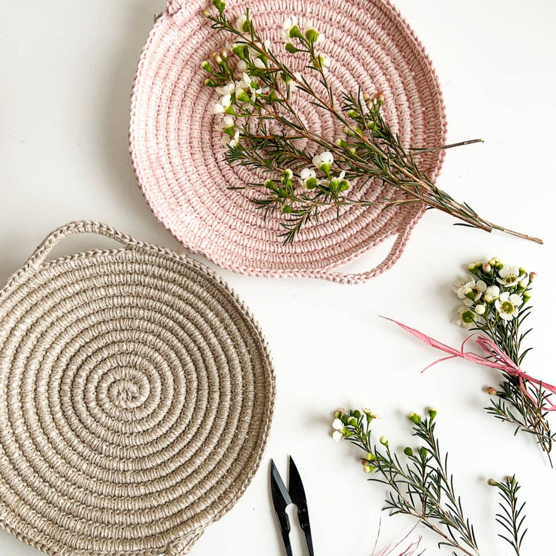 Kit de panier en lin Skye