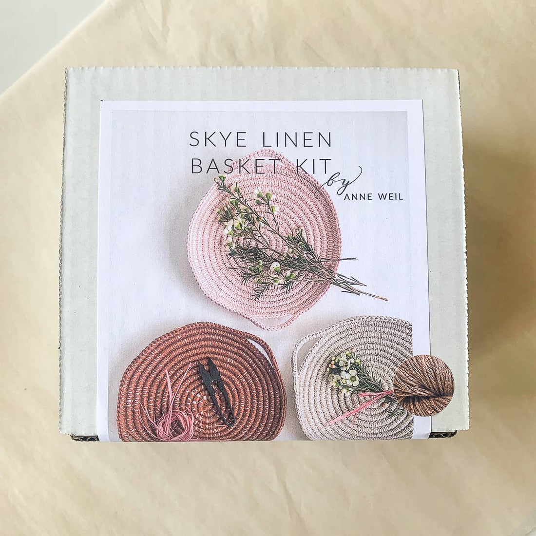 Kit de panier en lin Skye