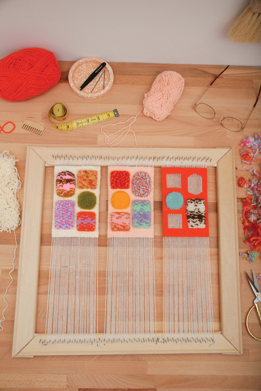 CONTEMPORARY WEAVING | BOLD COLOUR, TEXTURE & DESIGN ON THE FRAME LOOM