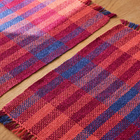 Détail de l’armure nattée Basketweave du projet Summer Solstice