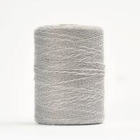 Coton flammé Slub fil de tissage Maurice Brassard – Gris pâle – Irène Textile