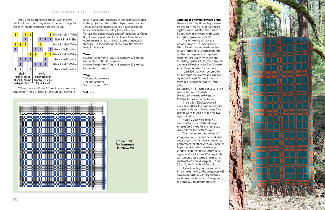 Profile Drafting for Handweavers: Designs, Projects, and Expert Tips for Turning Your Ideas Into Weave Structures