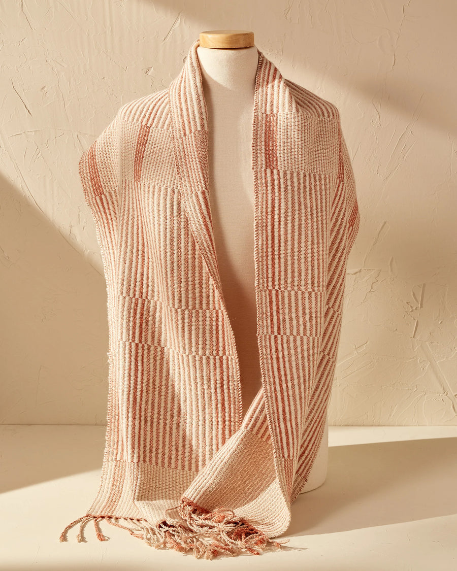 Kit de tissage - Blocks Pillow Foulard - Gist Yarn