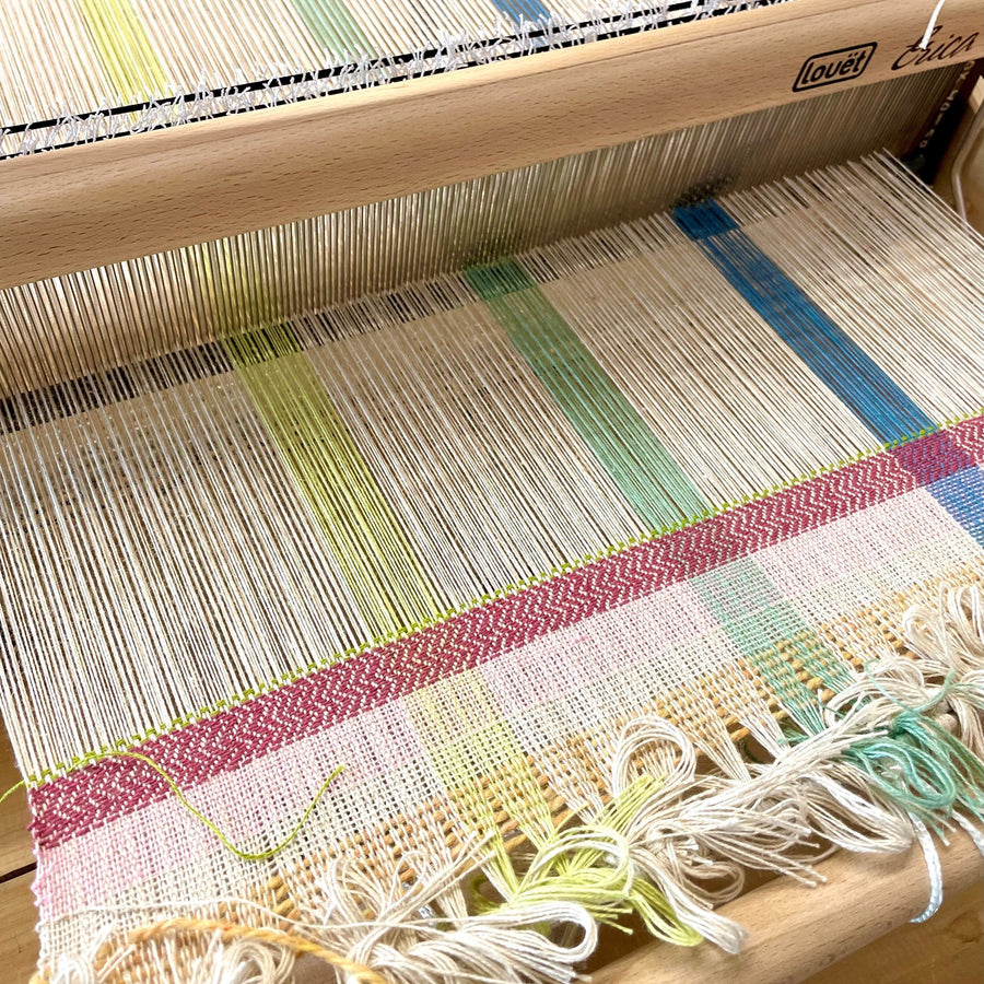 Joanie Milette - Intro to weaving on a 4 shafts loom – Tea towel - Saturday July 13