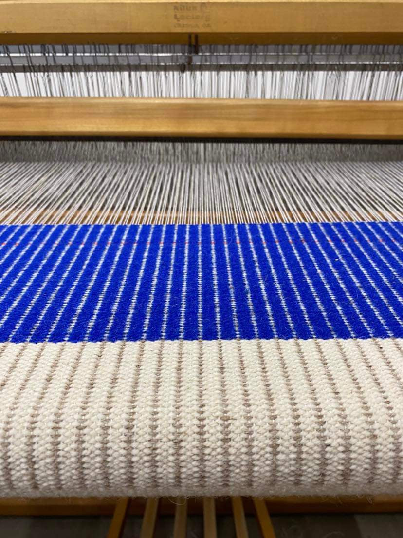 Weaving a wool rug | September 27, 28, 29