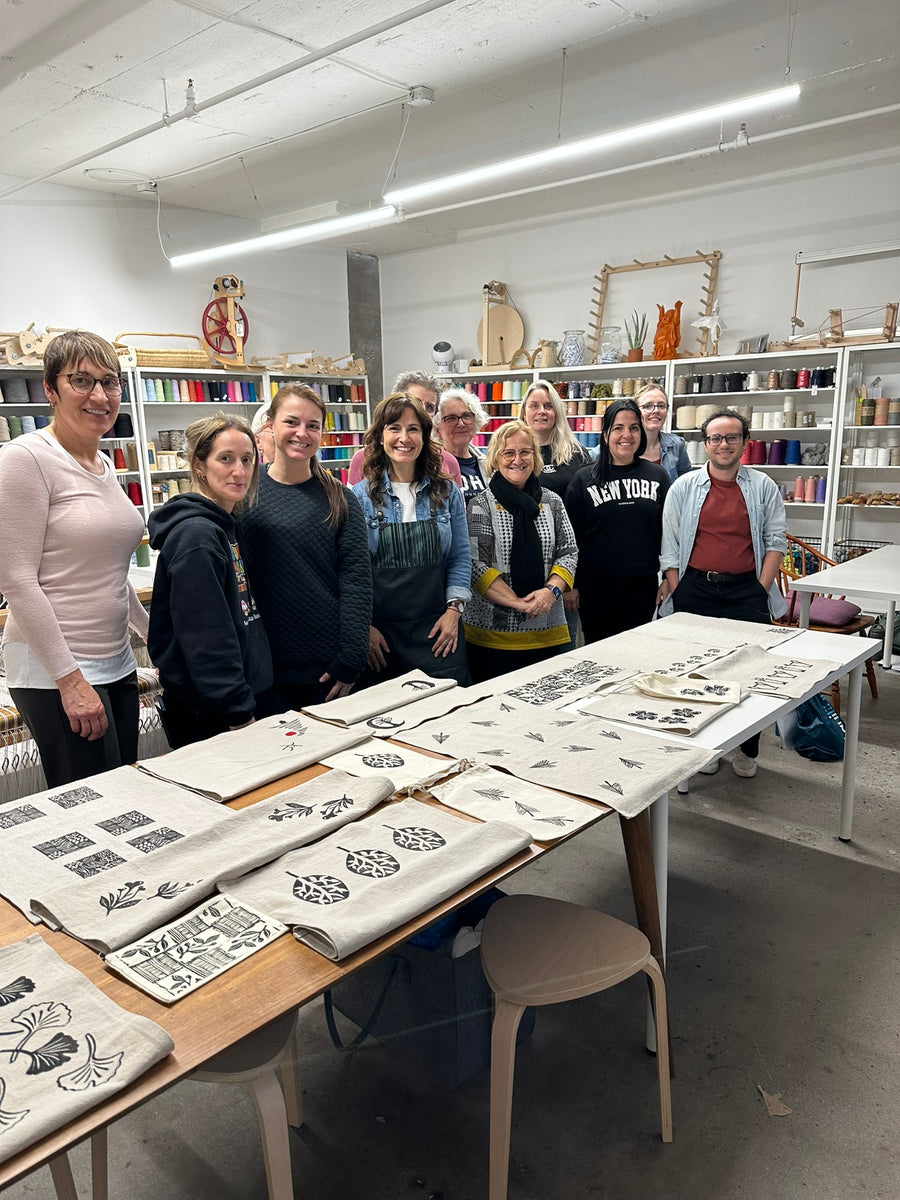 Atelier – Initiation à la linogravure sur tissus |  25 avril 2026