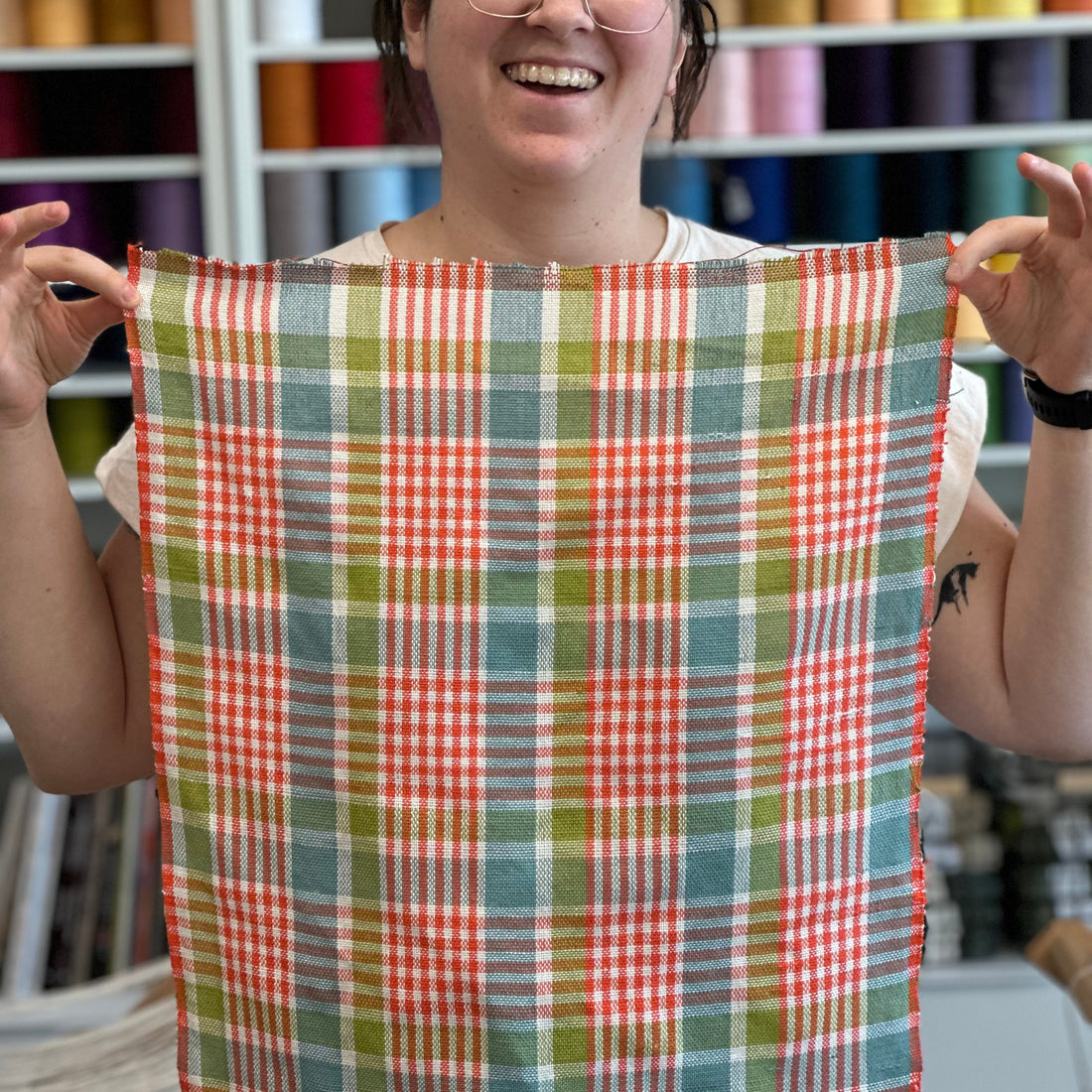 Atelier libre - Tissage d'un Linge À Vaisselle