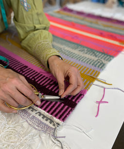 WEAVING A WOOL RUG - BEGINNER  | January 23, 24, and 25