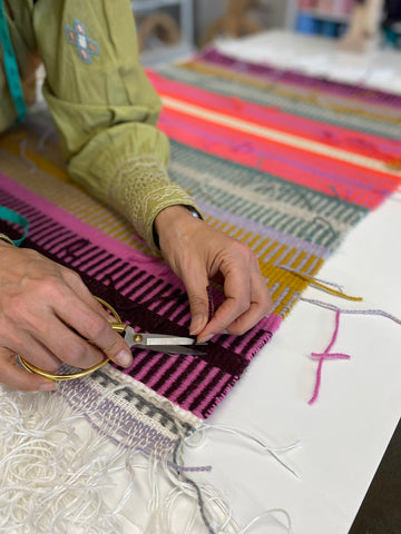 WEAVING A WOOL RUG - BEGINNER  | January 23, 24, and 25