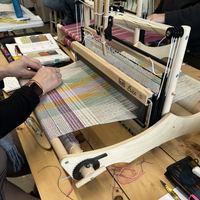 Joanie Milette - Intro to weaving on a 4 shafts loom – Tea towel - Sunday, February 18th 2024
