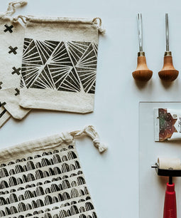 INTRO TO FABRIC LINOCUT PRINTING