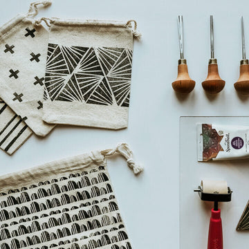 INTRO TO FABRIC LINOCUT PRINTING