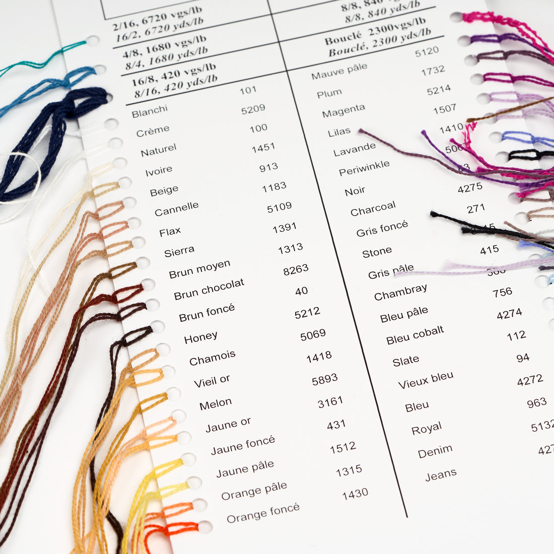 Cotton 8/2 - Weaving yarn - Brassard