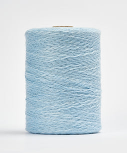 Coton flammé Slub fil de tissage Maurice Brassard – Ciel – Irène Textile