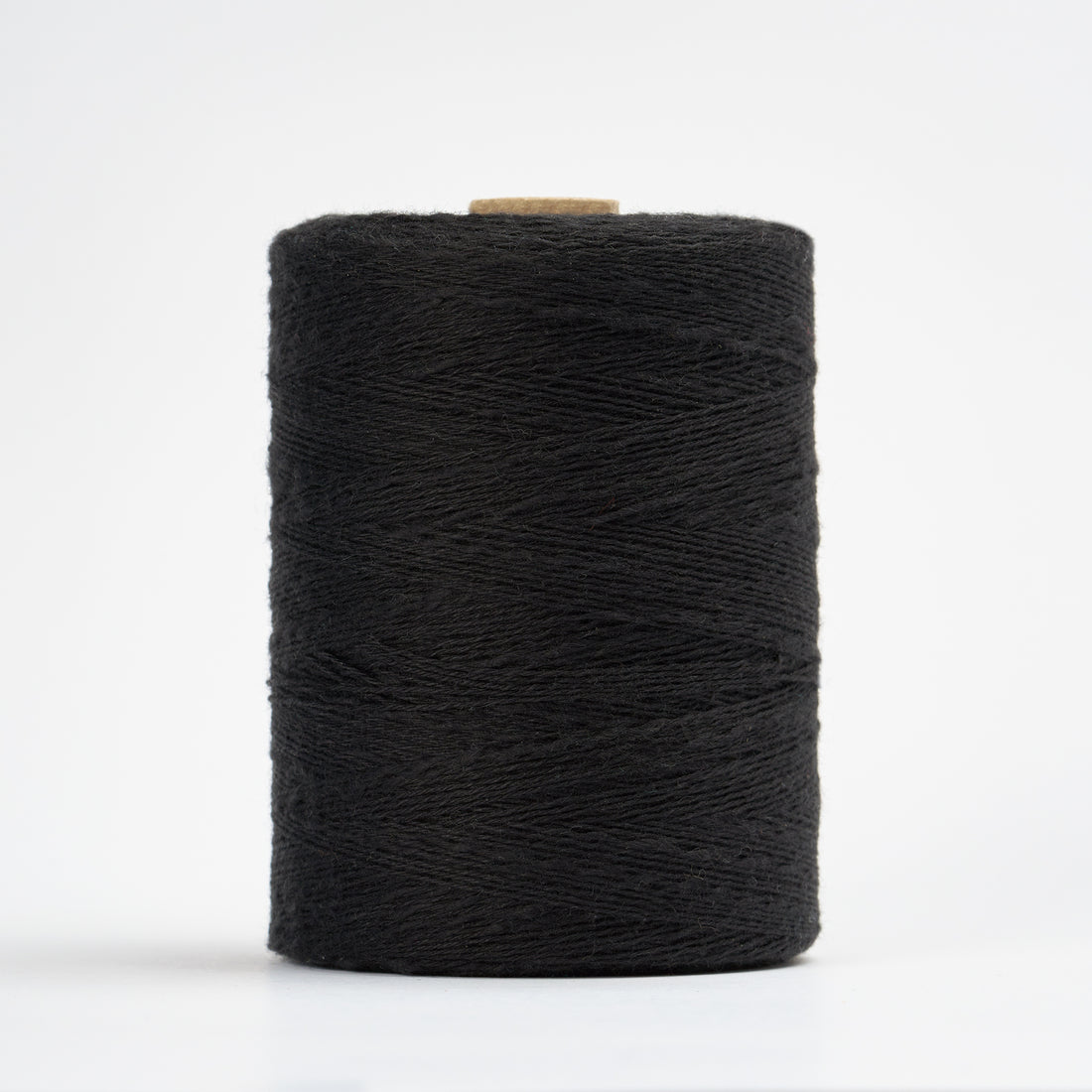 Coton flammé Slub fil de tissage Maurice Brassard – Noir – Irène Textile
