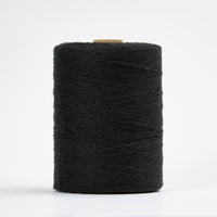 Coton flammé Slub fil de tissage Maurice Brassard – Noir – Irène Textile