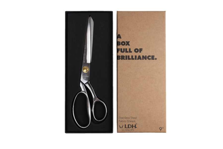 Classic Stainless Steel Fabric Shears from LDH Scissors